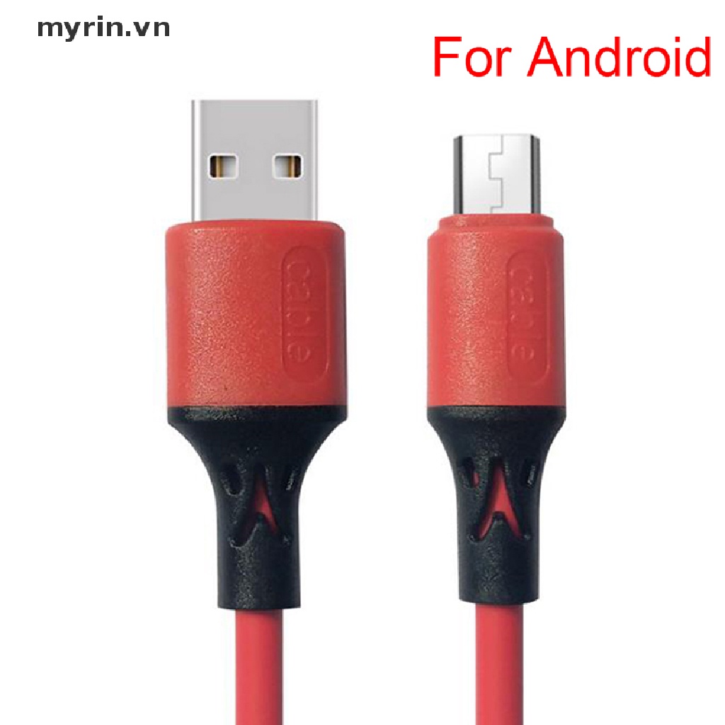 Dây Cáp Sạc Dữ Liệu USB Bằng Silicone 5A 1.2m / 1.8m