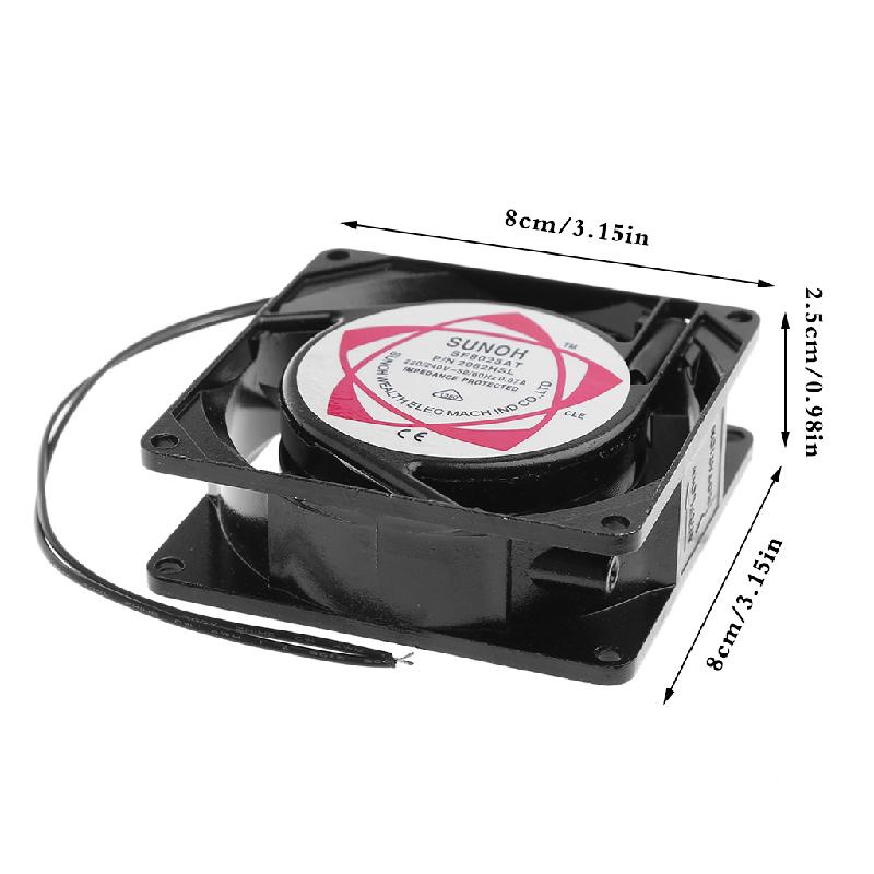 Vòng Bi Làm Mát 2 Dây WIN SF8025AT 2082HSL 8025 80mm 220-240V AC
