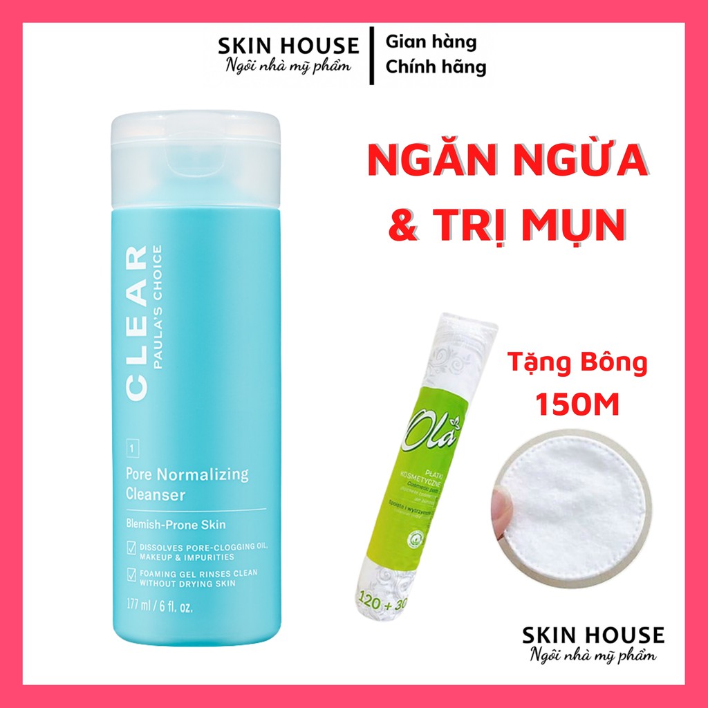Sữa Rửa Mặt Paula's Choice Clear Pore Normalizing (177mL)