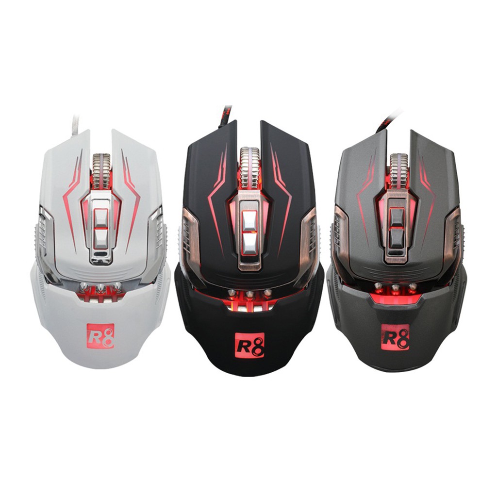 Chuột 7D chơi game cực đỉnh R8 G2 Led đa màu