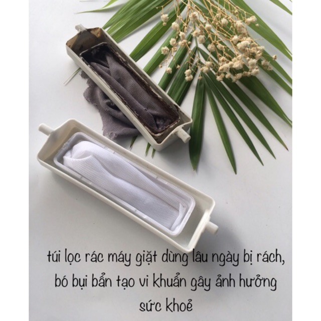 Túi lọc máy giặt  nhiều dòng máy giặt, nhiều kích cỡ khác nhau