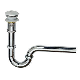 Bộ xi phông lavabo xả nhấn sứ  Zento ZXP011