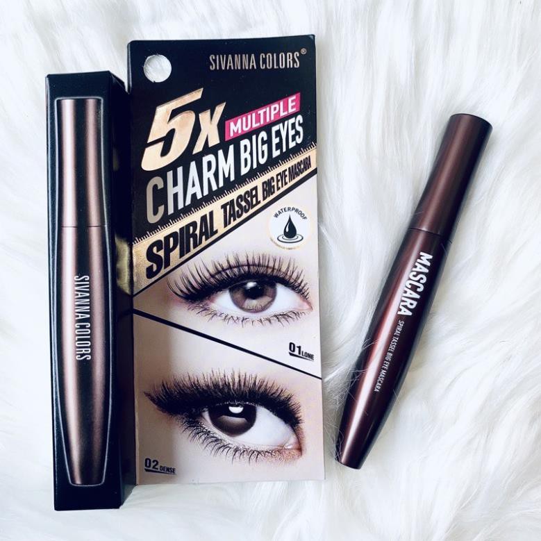 Mascara Sivanna Colors 5X Multiple Charm Big Eyes HF916