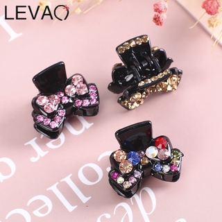 Kẹp Tóc Hình Nơ Đính Đá Lấp Lánh Xinh Xắn Phong Cách Hàn Quốc