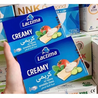 PHÔ MAI LACTIMA CREAMY 6 miếng