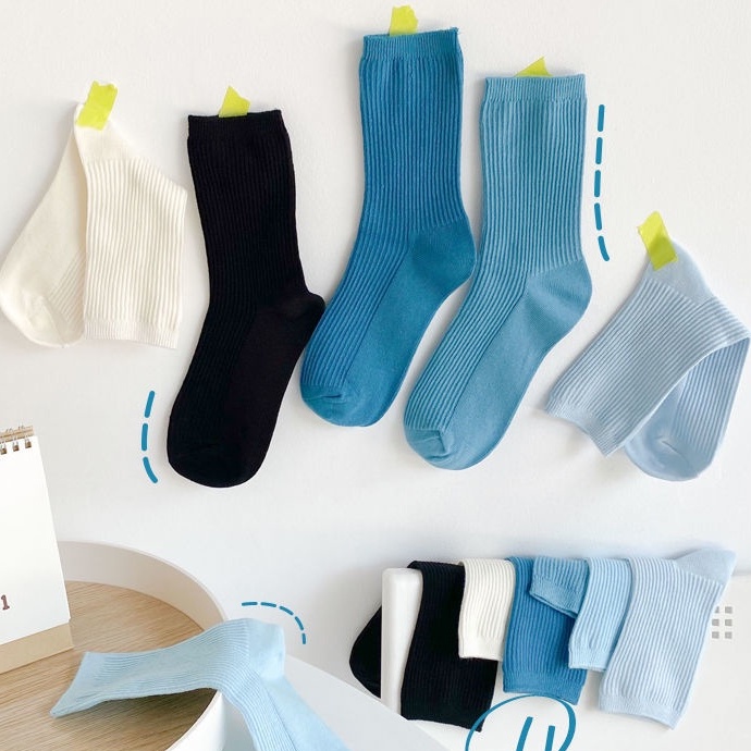 Tất vớ nhún cổ cao phong cách hàn quốc 029 ❤️Free ship❤️  họa tiết dễ thương mít Store