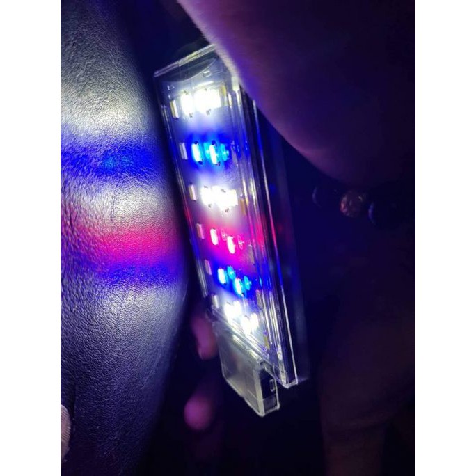 Đèn led 3 chế độ màu 10W