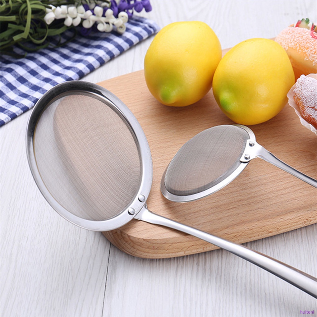 Rây lọc bột bằng thép không gỉ tiện dụng cho nhà bếp