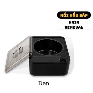 CERAMIC - Nồi nấu sáp chống dính - Set Nồi - Sáp - Mỡ trăn (Sáp thơm cao cấp siêu bám lông Triêu Dương 100g)