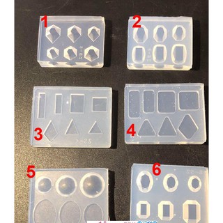 Khuôn In Làm Đá Bột Các Loại Khuôn Dẻo Silicon - Lẻ 1 Cái