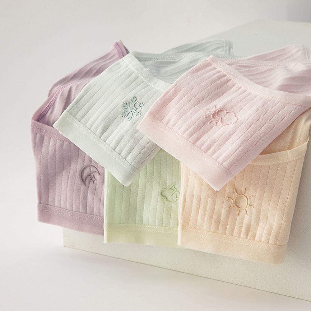 Quần Lót Cotton Lưng Vừa Không Đường May Thoáng Khí
