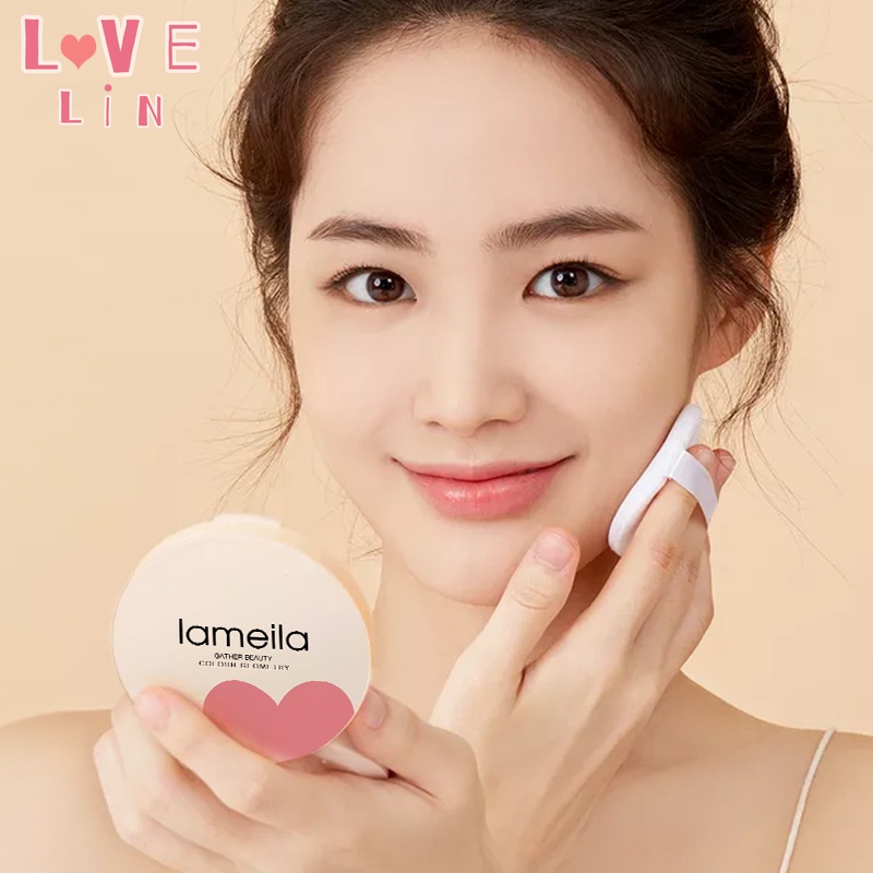 [Hàng mới về] Phấn phủ LAMEILA kiềm dầu dưỡng ẩm trắng da lâu trôi chống nước
