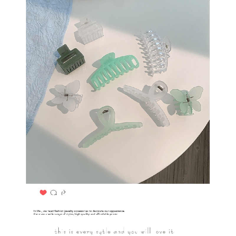 Kẹp tóc nhiều màu sắc dễ thương cho nữ