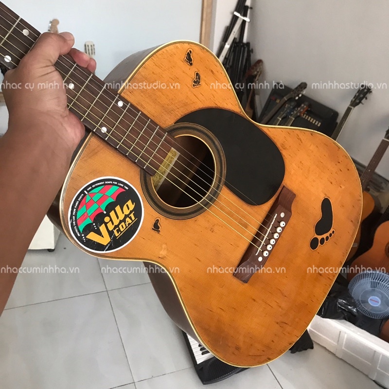 Guitar Acoustic Nhật Aria F700 #A04 đã qua sử dụng