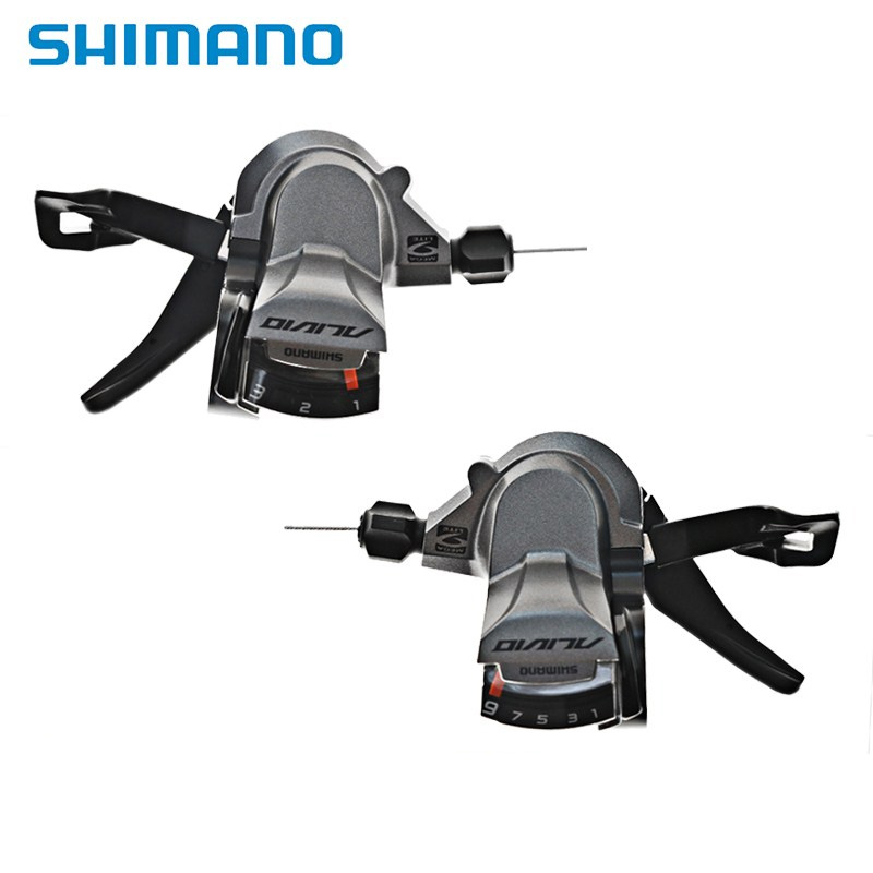 Bộ Cần Sang Số Xe Đạp Leo Núi Shimano Alivio Sl-M4000 9 / 27 M4000