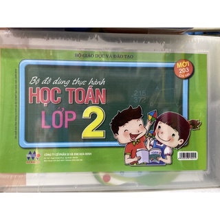 Bộ đồ dùng thực hành toán lớp 2