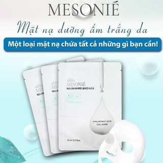 Mặt nạ collagen Mesonié dưỡng ẩm trắng da Hàn Quốc chính hãng 23ml