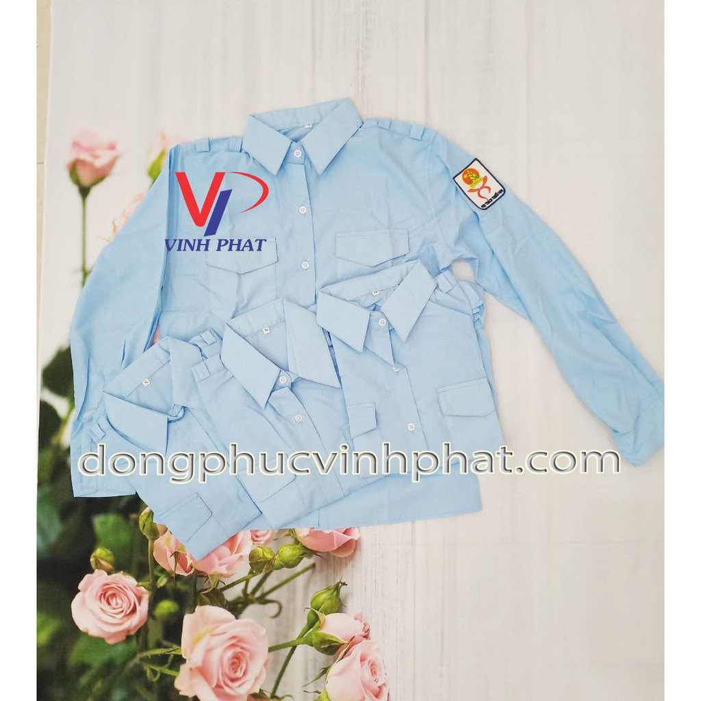 Áo sơ mi tổng phụ trách tay dài