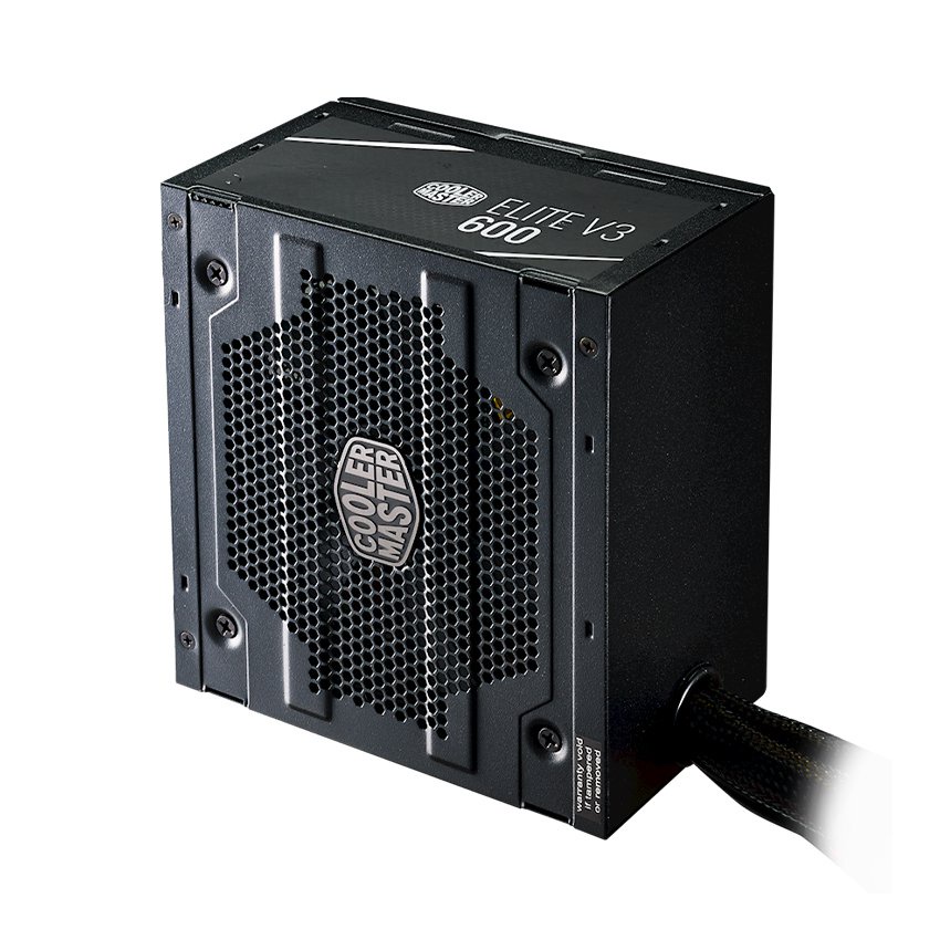 Nguồn máy tính Cooler Master Elite V3 230V PC600 600W (Màu Đen) - Bảo hành chính hãng 36 Tháng