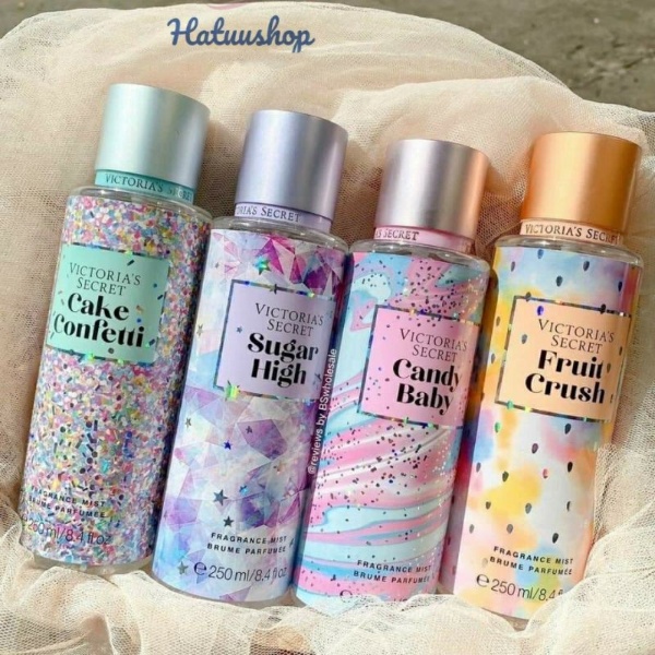 Xịt Thơm Victoria 250ml Candy, cake, sugar, fruit cực thơm