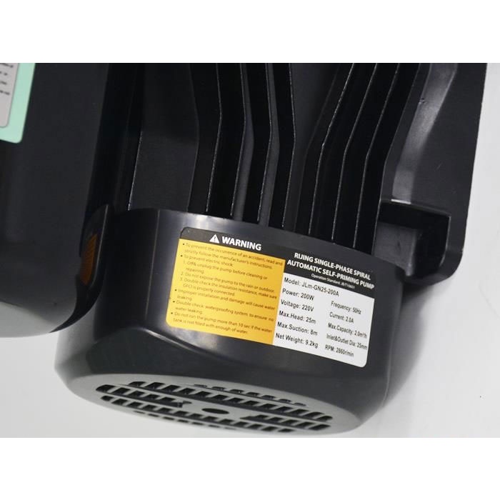 Máy Bơm Nước Tăng Áp Tự Động Rheken JLM60  Bảo Hành Chính Hãng