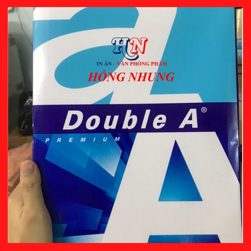 Giấy A4 Double 70GSM/ 80 GSM Định Lượng 70 gsm, Số lượng 500 Tờ, Giấy Thùng