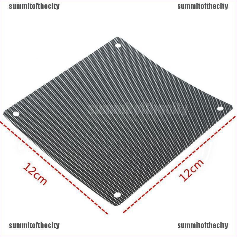 Set 5 Lưới Lọc Bụi 120mm Màu Đen Cho Quạt Máy Tính