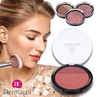 Phấn má hồng và tạo khối Dermacol Duo Blusher 8.5g