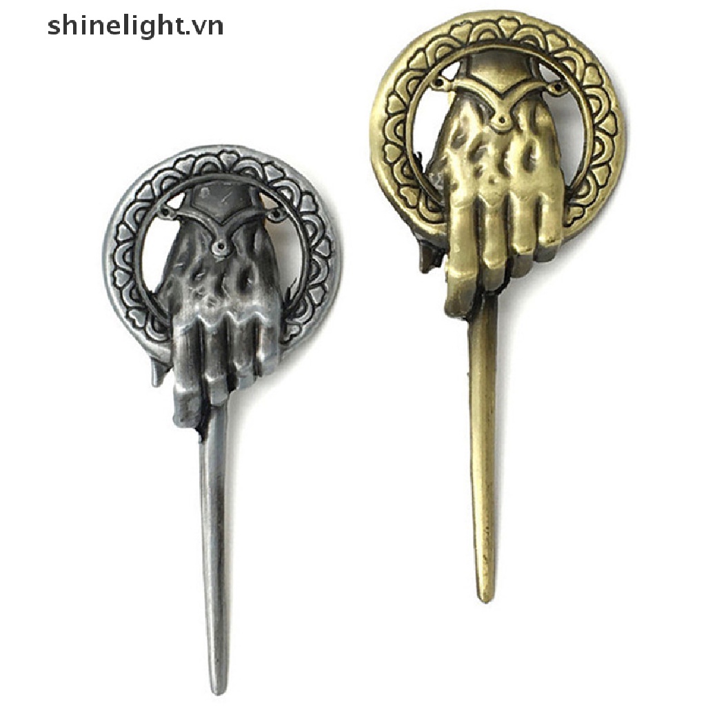 [shinelight] Trâm Cài Áo Hóa Trang Phim Trò Chơi Vương Quyền Quyến Rũ Mới Cài Áo Hình Nhân Vật Phim Game of Thrones N / A
