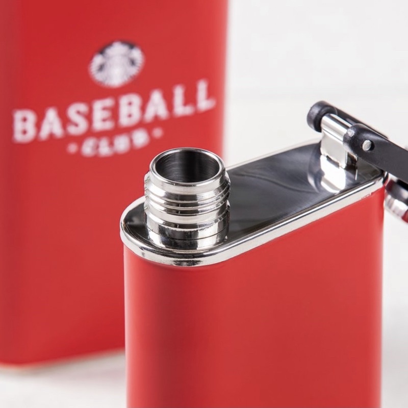 - BÌNH NƯỚC INOX 2021 SS BASEBALL CLUB FLASK TUMBLER 8oz