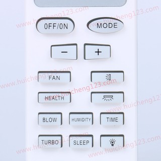 Remote máy lạnh GREE trắng 2 chiều