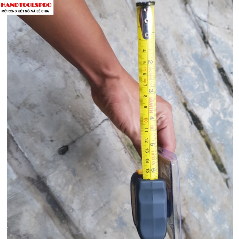 Thước cuộn bọc cao su có nam châm 3m bản 16mm IRWIN T13949