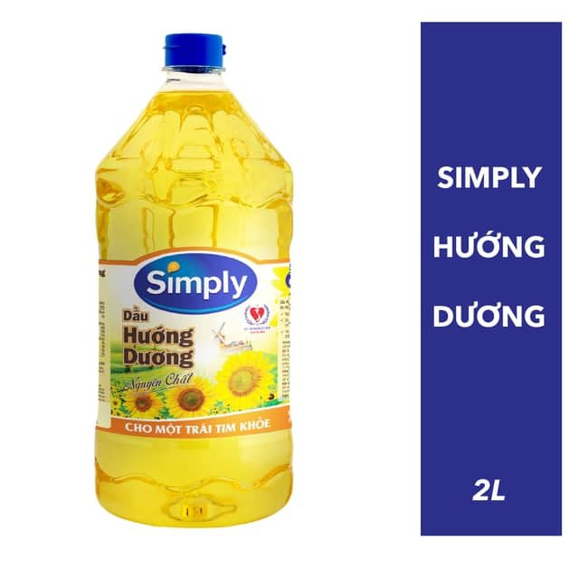 Dầu hướng dương Simply 2L