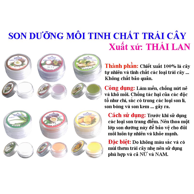 SON DƯỠNG MÔI TINH CHẤT TRÁI CÂY | BigBuy360 - bigbuy360.vn