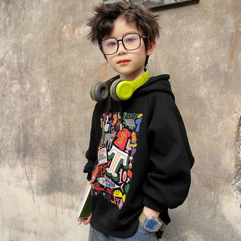 Áo Hoodie Dáng Rộng Thời Trang 2022 Dành Cho Bé Trai