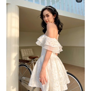 ĐẦM HOA BÈO NGỰC DÁNG XOÈ