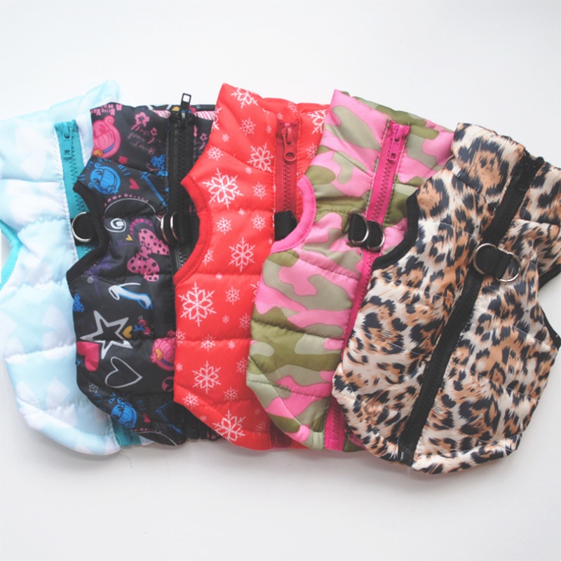 Áo Khoác Giữ Ấm Chống Gió Mùa Đông Cho Thú Cưng