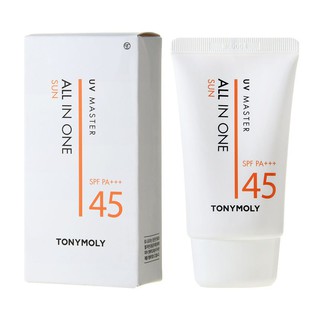 Kem Chống Nắng Dưỡng Ẩm và Hiệu Chỉnh Tông Tonymoly / UV Master All In One Sun SPF/PA 45 +++