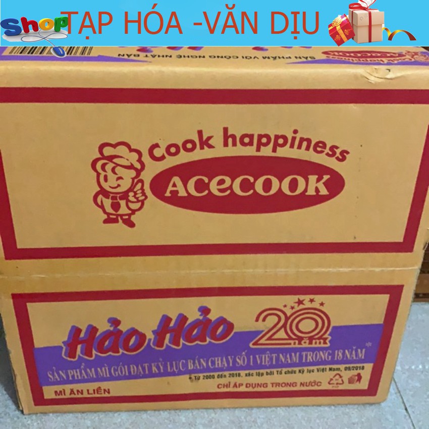 Combo 10 gói Mì tôm chua cay Hảo Hảo 75g  ✅còn hàng ✅ tạp hóa Văn Dịu