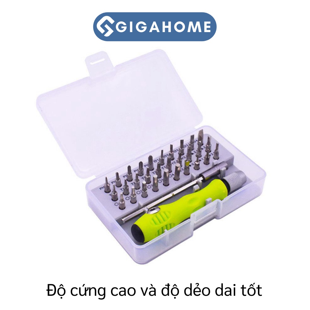 Bộ Tua Vít 32 Đầu GIGAHOME Đa Năng, Nhỏ Gọn Dễ Dàng Đem Theo 5355