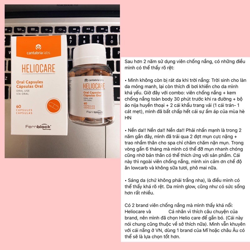 [Chính Hãng + Bill] Viên uống chống nắng Heliocare | BigBuy360 - bigbuy360.vn