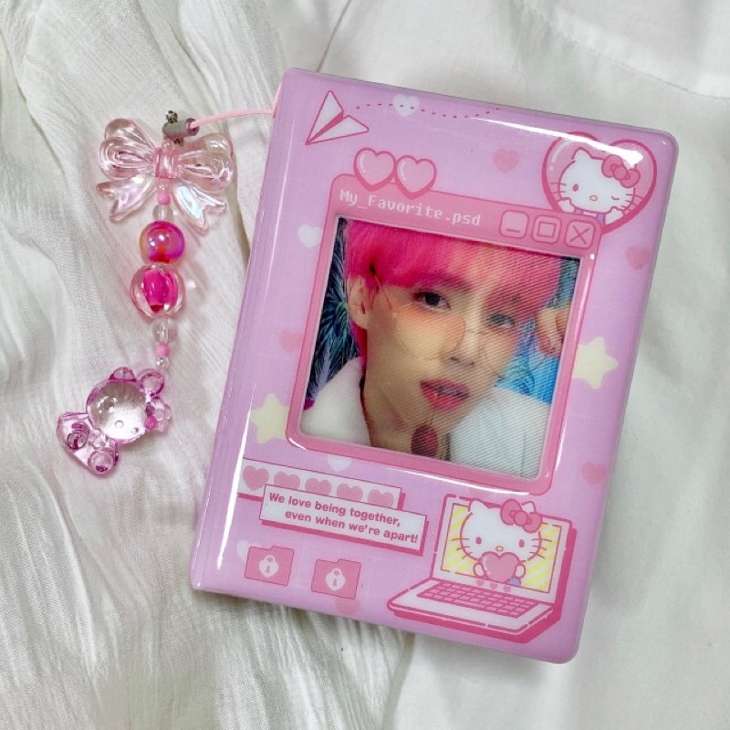MINI COLLECTBOOK SANRIO HÀN QUỐC SỔ ĐỰNG CARD THẺ ẢNH THẦN TƯỢNG 1 Ô