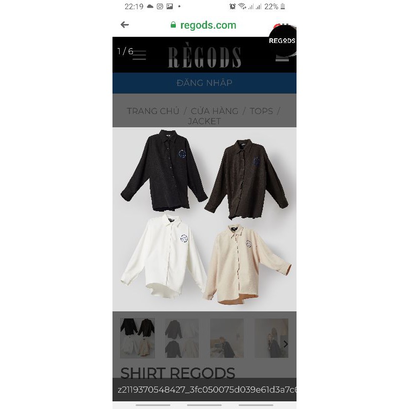 shirt regods white