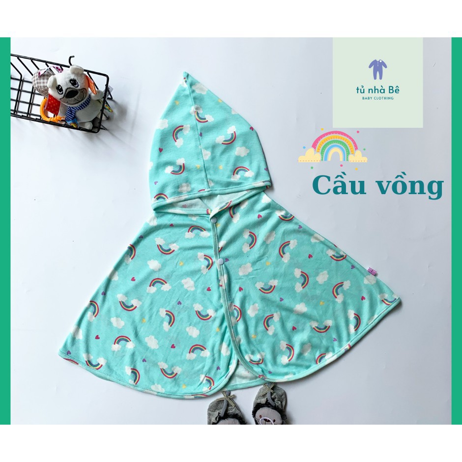 [MẪU MỚI CẬP NHẬT] Áo choàng ponchon đa năng, chống nắng, che gió, đi biển, cho bé từ 0 đến 5 tuổi 😍