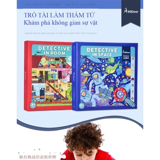 Xếp hình Mideer Puzzle Detective in Room - Thám tử