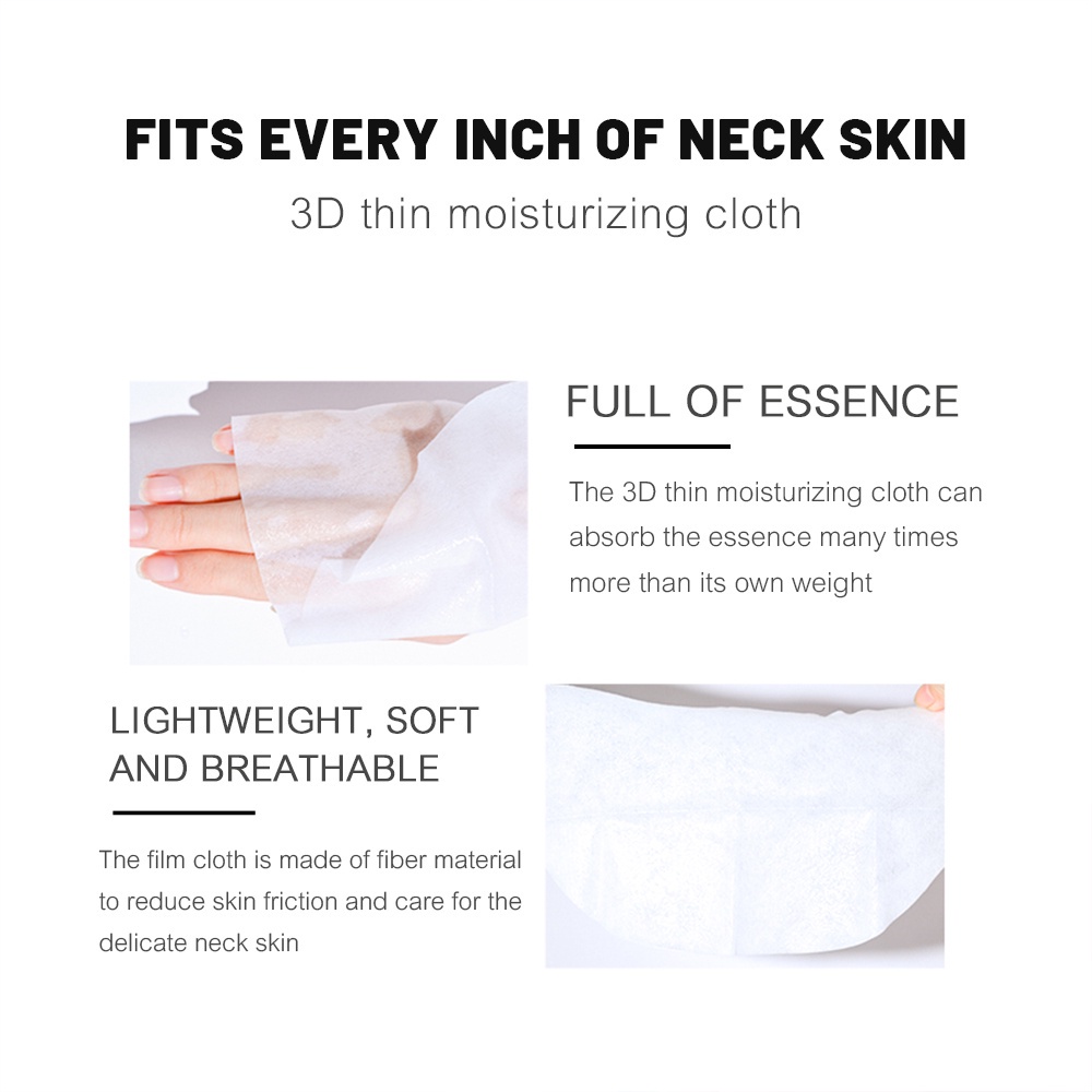Mặt Nạ Sữa Dê Dưỡng Ẩm Chống Nếp Nhăn Vùng Cổ