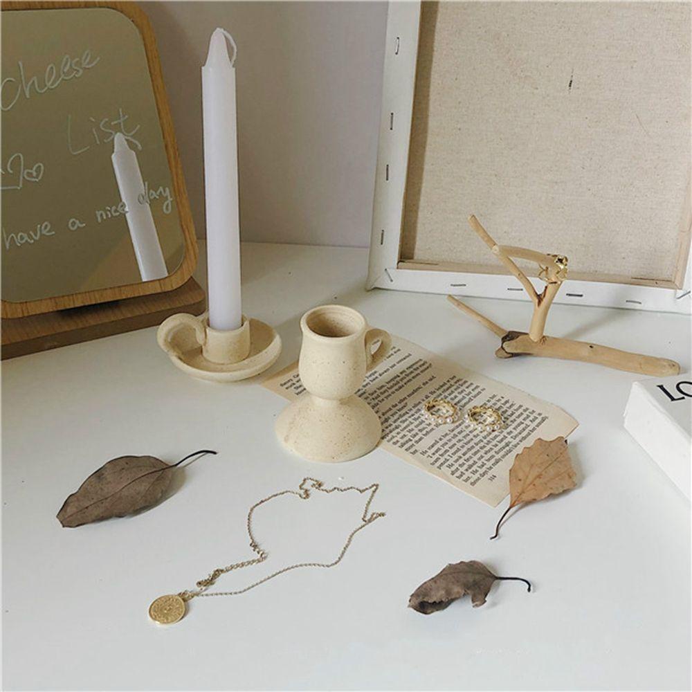 Chân nến chụp ảnh YIYU hình học phong cách Bắc Âu trang trí nhà cửa