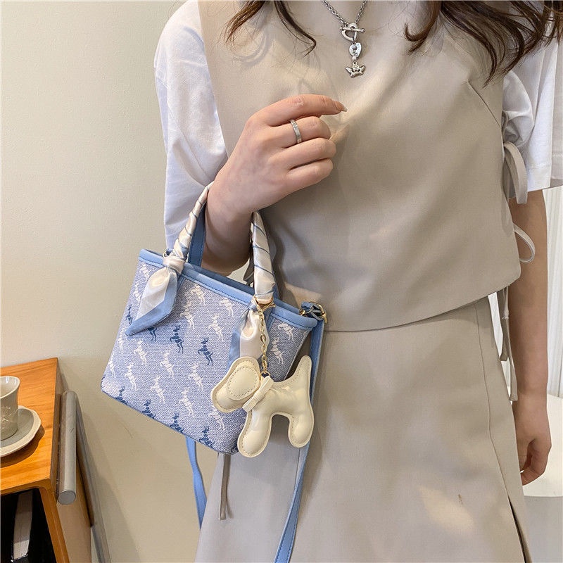 Túi Xách Nữ Đeo Chéo Dây Mắc Xích Thời Trang