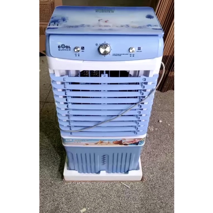 QUẠT ĐIỀU HOÀ HS-35A , HS588 TẶNG 2 BÌNH ĐÁ KHÔ CÓ BÁNH XE