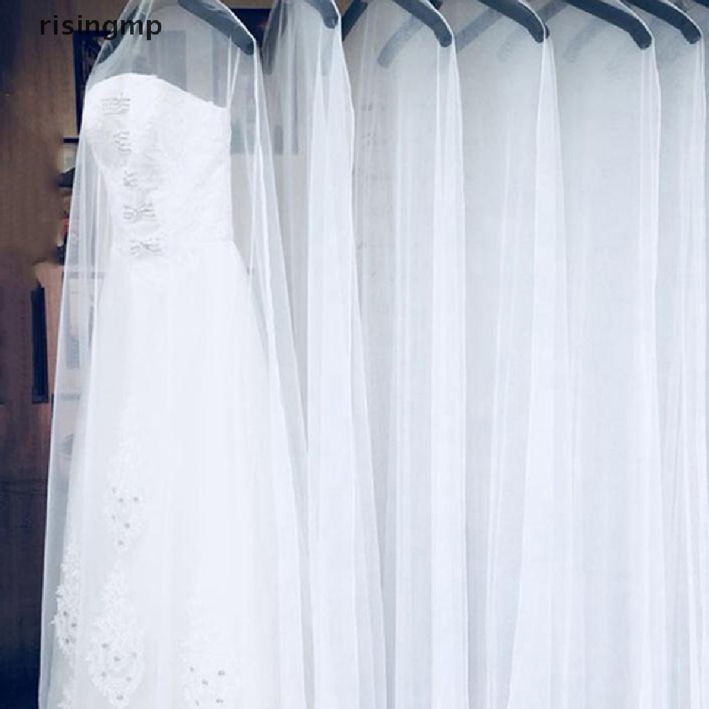 Tấm Vải Tuyn Mềm Mại Trong Suốt Chống Bụi Bảo Vệ Đầm Cưới Tại Nhà ♨Trên đó